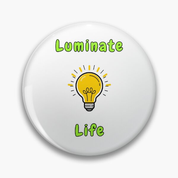 Item preview, Laminate Life, with Yellow Light bulb, Lime Green Font, Funny, Humorous, Puns designed and sold by AASparksDesigns.