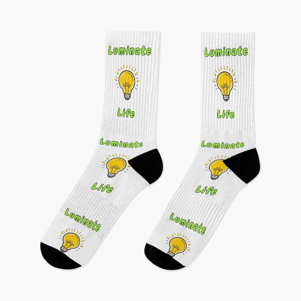 Item preview, Laminate Life, with Yellow Light bulb, Lime Green Font, Funny, Humorous, Puns designed and sold by AASparksDesigns.