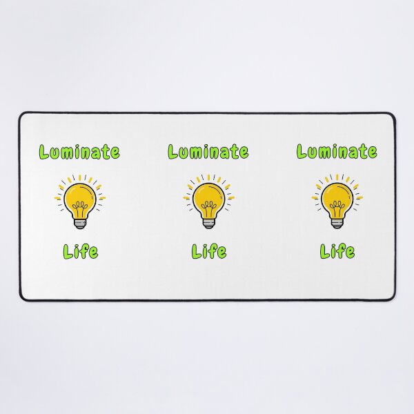 Item preview, Laminate Life, with Yellow Light bulb, Lime Green Font, Funny, Humorous, Puns designed and sold by AASparksDesigns.