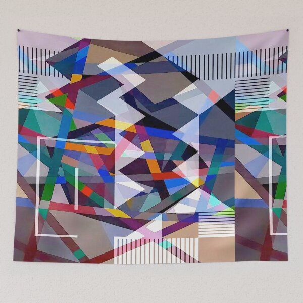 Item preview, Geometric Abstract Painting designed and sold by ViaARTfactory.
