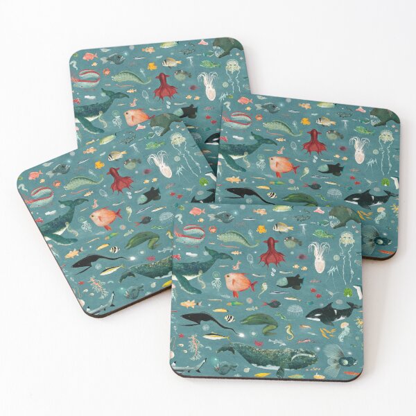 Item preview, Into the Blue designed and sold by Katherine Quinn Illustration.