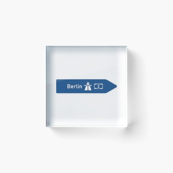 Item preview, Berlin Motorway German Signage designed and sold by RvinJo8.