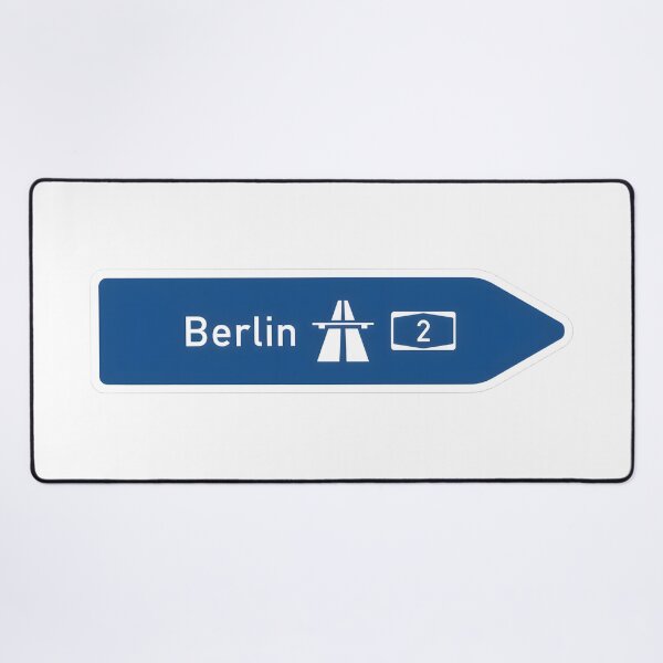 Item preview, Berlin Motorway German Signage designed and sold by RvinJo8.
