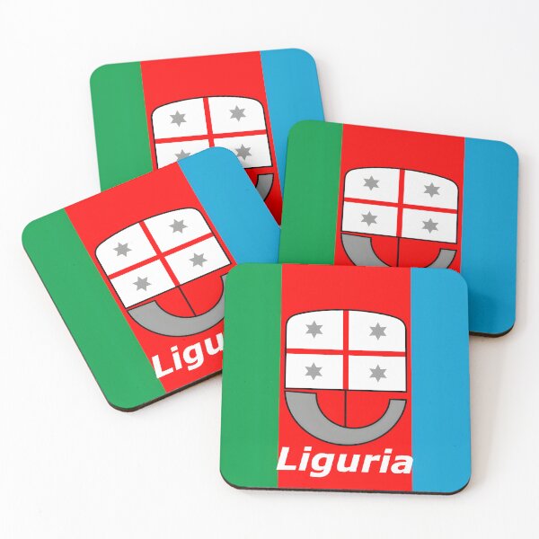 Item preview, Liguria Regional Flag designed and sold by Coccoloso.