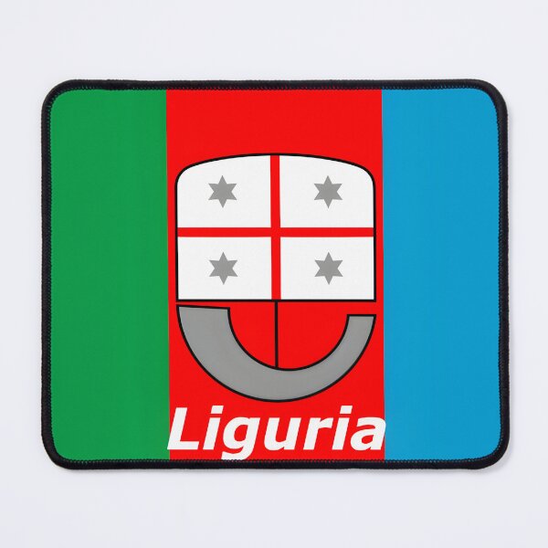 Item preview, Liguria Regional Flag designed and sold by Coccoloso.