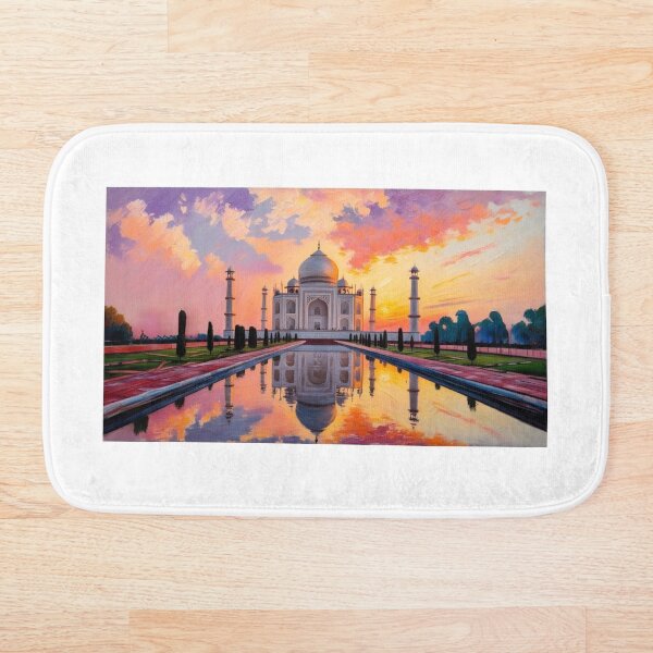Artikelvorschau, Das Taj Mahal bei Sonnenuntergang entworfen und verkauft von EtCreative.
