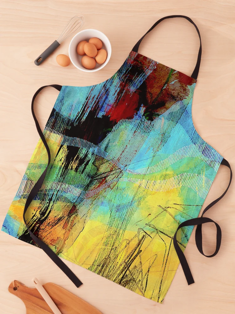 Thumbnail 1 of 6, Apron, Abstract Patterns designed and sold by ViaARTfactory.