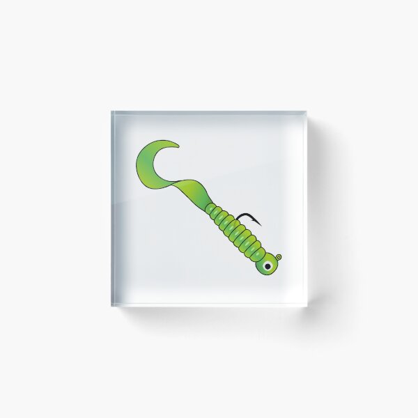 Item preview, Twister Tail Grub Jig Green designed and sold by BlueSkyTheory.