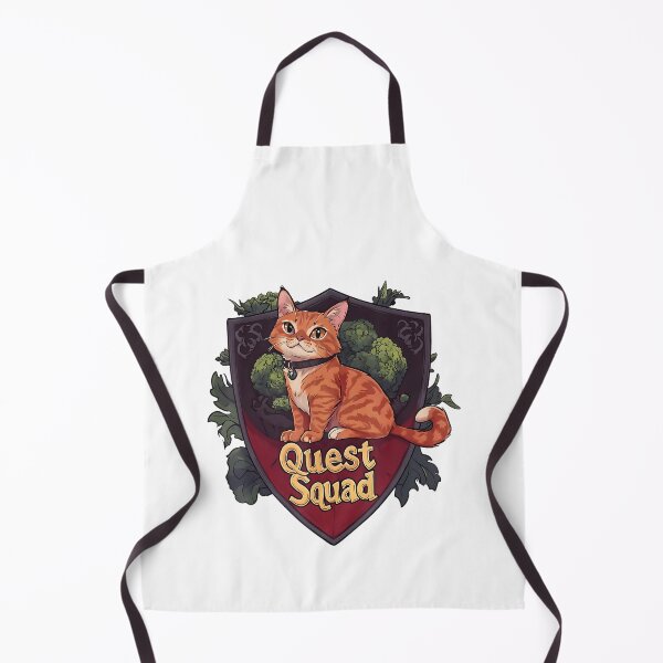 Item preview, Quest Fantasy Squad Broccoli Funny Cat Cute Retro designed and sold by FantasyFablesC.