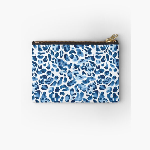 Item preview, Blue leopard skin seamless pattern designed and sold by Emily Waters.