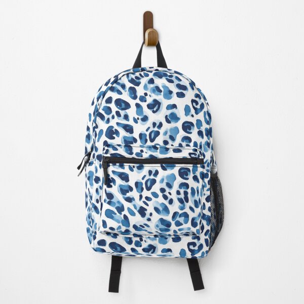 Item preview, Blue leopard skin seamless pattern designed and sold by Emily Waters.