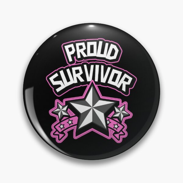 Item preview, Proud Survivor of Breast Cancer designed and sold by Monique Prince.