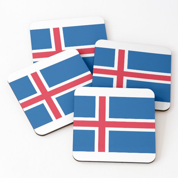 Item preview, Iceland Flag designed and sold by CoachEkong.