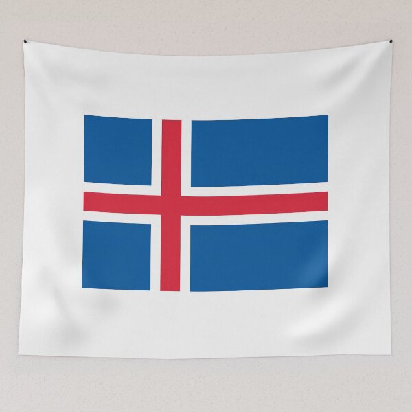 Item preview, Iceland Flag designed and sold by CoachEkong.
