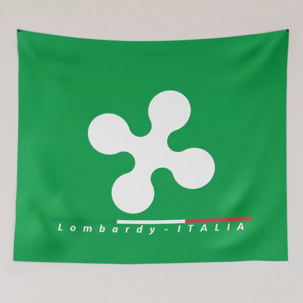 Item preview, Lombardy Italy Regional Flag designed and sold by Coccoloso.