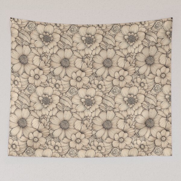 Item preview, Zentangle Spring: Floral Patterns with Early Bloomers (5/100) designed and sold by sabantha.