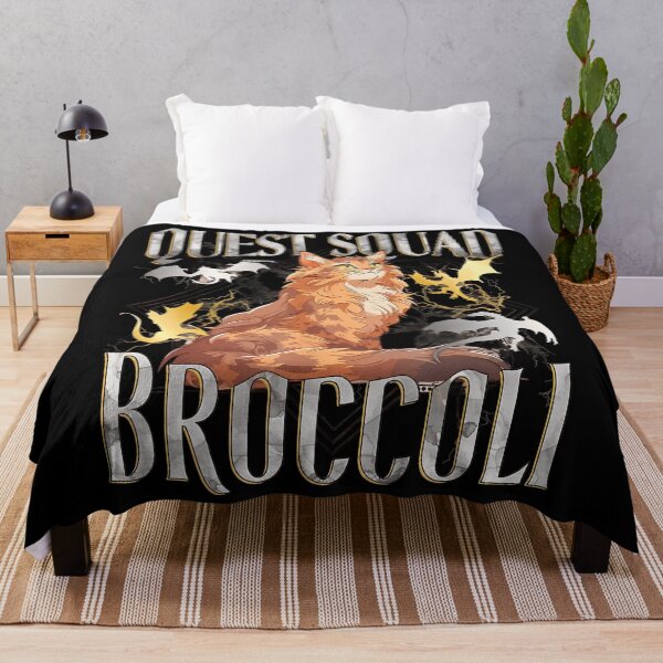 Item preview, Quest Fantasy Squad Broccoli Funny Cat Cute designed and sold by FantasyFablesC.