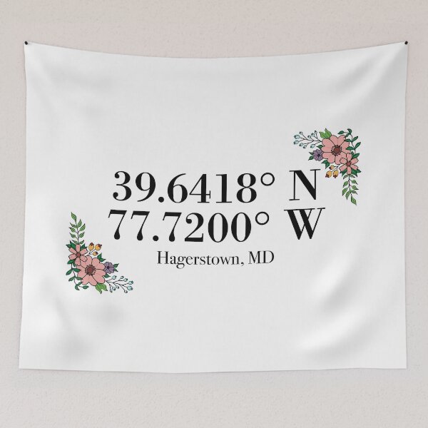 Item preview, Hagerstown, MD Coordinates designed and sold by mynameisliana.