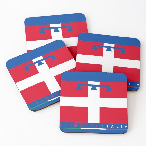 Item preview, Piemonte Italy Regional Flag designed and sold by Coccoloso.