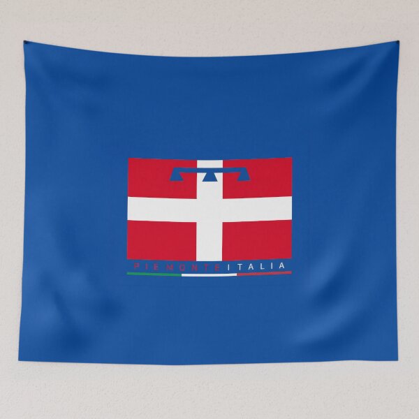 Item preview, Piemonte Italy Regional Flag designed and sold by Coccoloso.