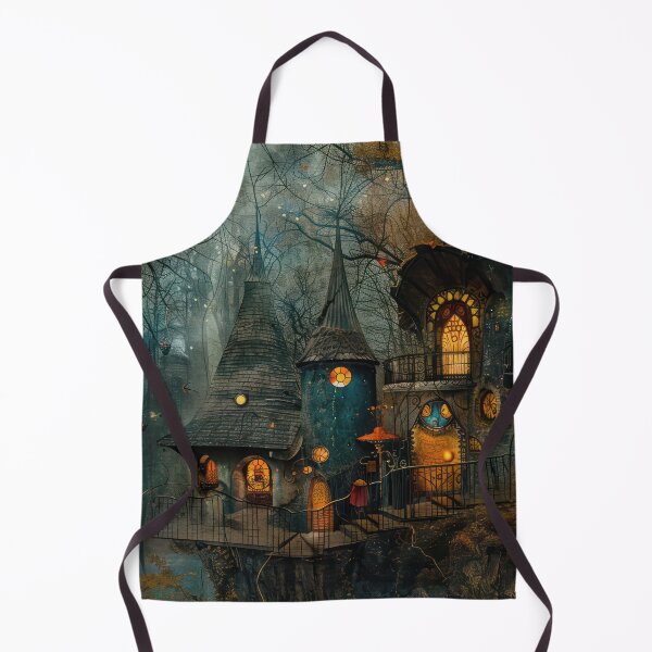 Item preview, Enchanted Forest Dwellings designed and sold by NeoNebulaArt.