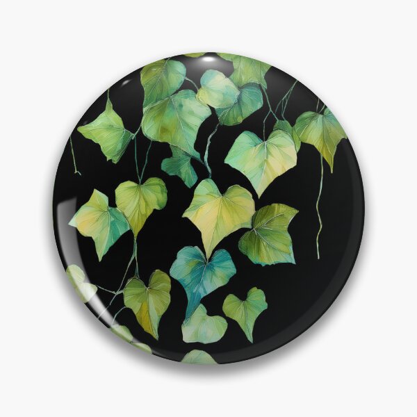 Item preview, watercolor ivy evergreen designed and sold by Valentina-V.