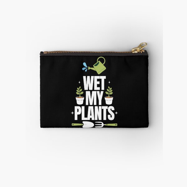 Item preview, Wet My Plants - Funny Gardening Quotes - Plant Parents Black designed and sold by Millusti.