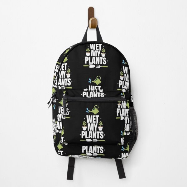 Item preview, Wet My Plants - Funny Gardening Quotes - Plant Parents Black designed and sold by Millusti.