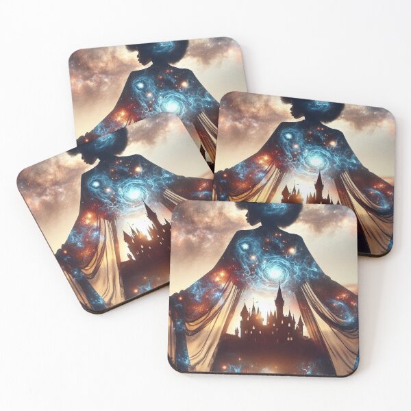 Item preview, Cosmic Silhouette: A Universe Within designed and sold by DesignzByJai.