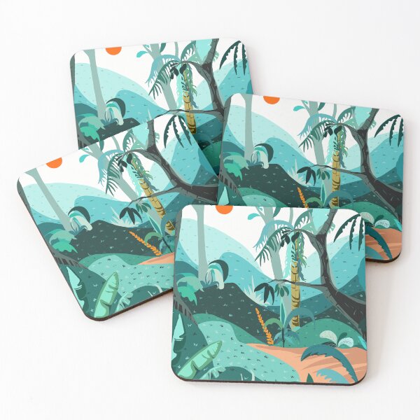 Item preview, Jungle Paradise, Tropical Nature Forest Botanical Plants, Bohemian Vintage Exotic Wild designed and sold by 83oranges.com.
