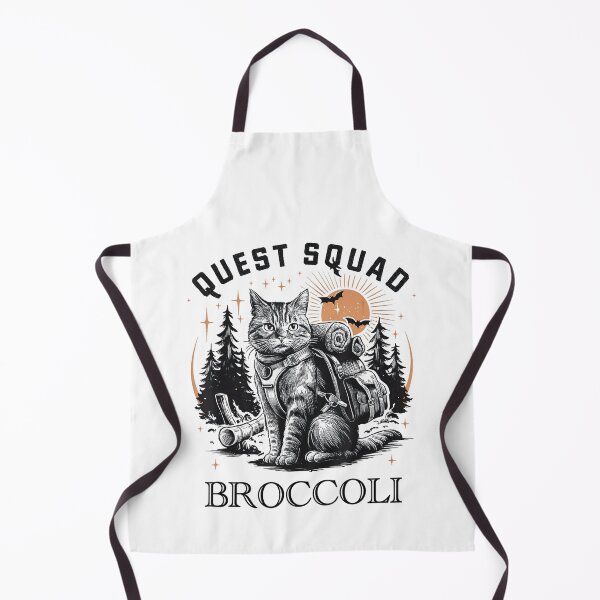 Item preview, Quest Fantasy Squad Broccoli Funny Cat Fantasy designed and sold by FantasyFablesC.