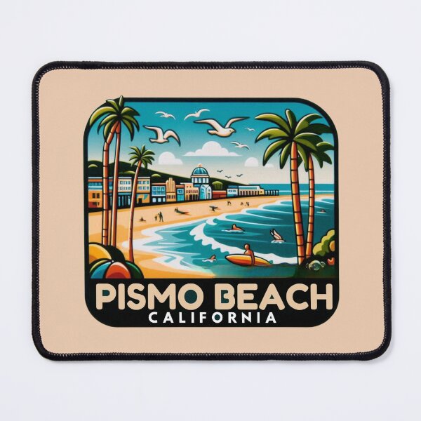 Item preview, Pismo Beach, California USA designed and sold by Myra365Art.