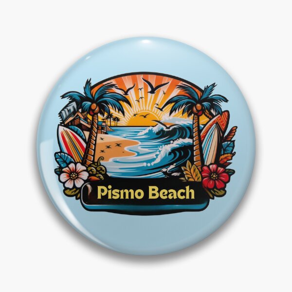 Item preview, Pismo Beach, California USA designed and sold by Myra365Art.