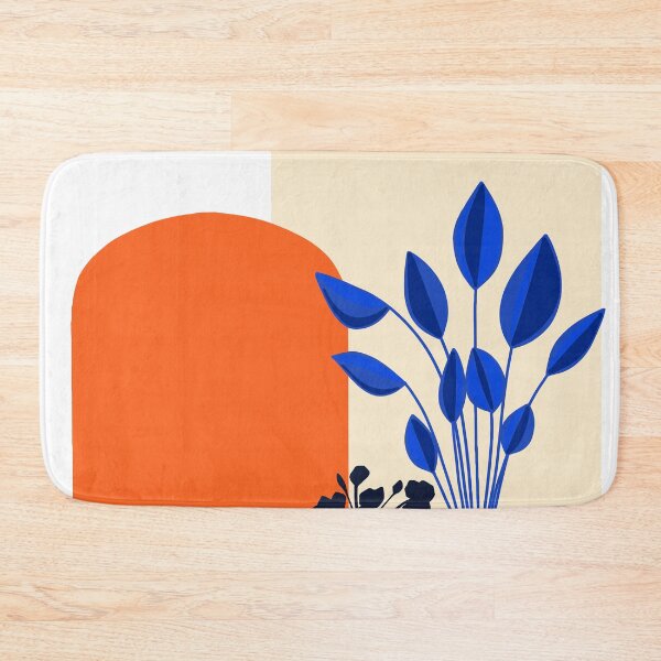 Item preview, Bohemian Window Seat, Abstract Minimal Architecture, Eclectic Shapes Botanical House Plants designed and sold by 83oranges.com.