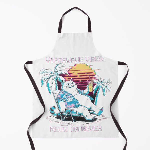 Aperçu de l'œuvre Ambiance Vaporwave : Miaou ou jamais #3 créée et vendue par ChonkingHazard.