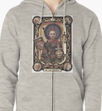 The Wise Grandfather (apparel) Zipped Hoodie