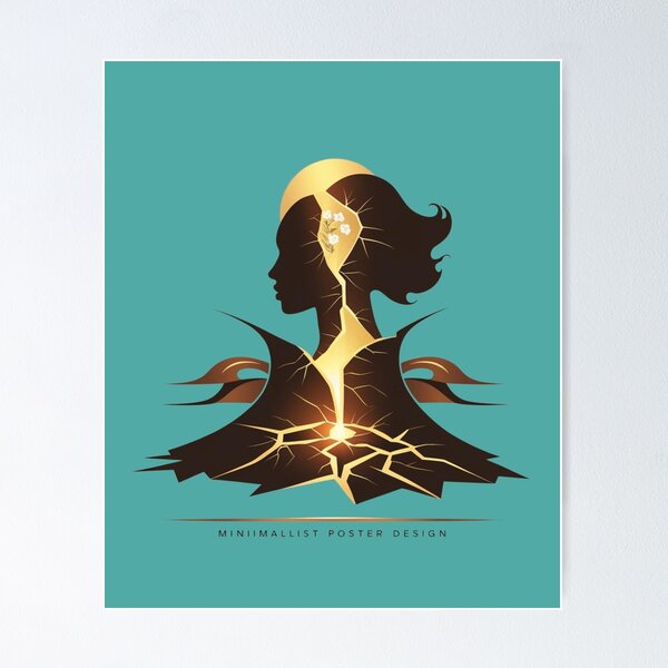 Item preview, Resilient Soul – The Strength of a Woman designed and sold by DehatiCanvas.