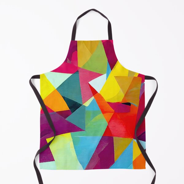 Item preview, The Abstract Bohemian, Contemporary Geometric Shapes Painting, Eclectic Colorful Maximalist Modern designed and sold by 83oranges.com.