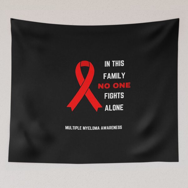 Item preview, In This Family No One Fights Alone Multiple Myeloma designed and sold by FestivityFinds.