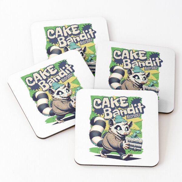 Item preview, Cake Bandit Nebraska designed and sold by Belarte.shop.