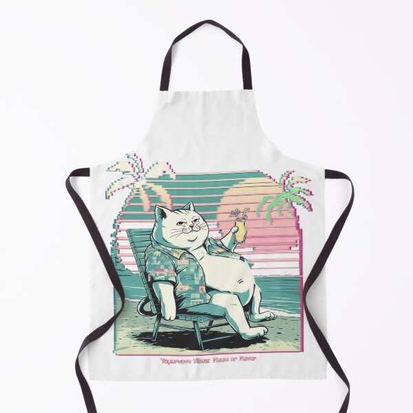 Aperçu de l'œuvre Ambiance Vaporwave : Miaou ou jamais #4 créée et vendue par ChonkingHazard.