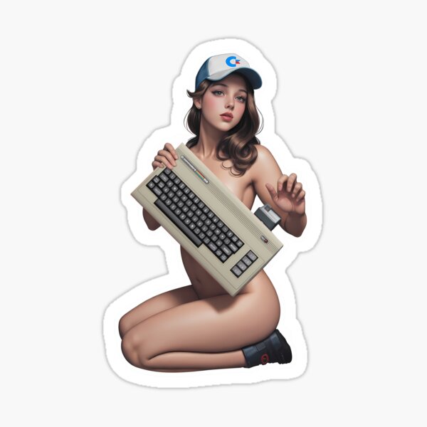 Artikel-Vorschau von Commodore 64 Girl – Retro-Nostalgie, designt und verkauft von 8bitRaver.