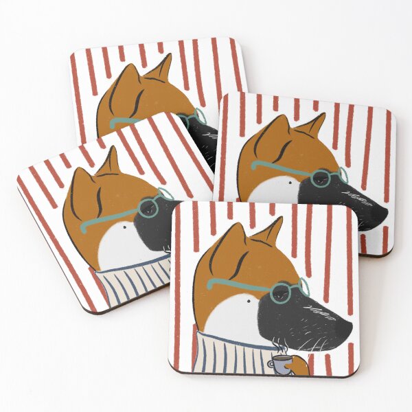 Item preview, Jindo & Espresso designed and sold by Running Dog Studio.