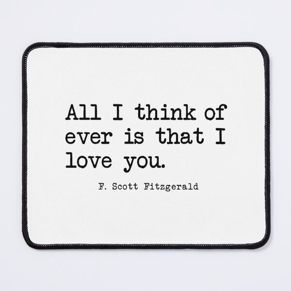 Item preview, All I think of ever is that I love you designed and sold by corbrand.