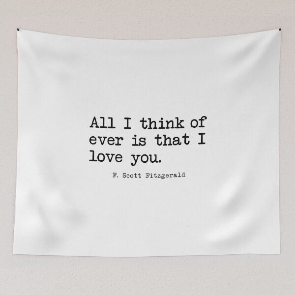 Item preview, All I think of ever is that I love you designed and sold by corbrand.