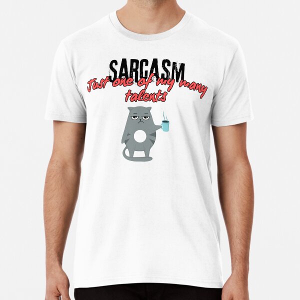 Item preview, Sarcastic Cat designed and sold by CraftSmartAIA.