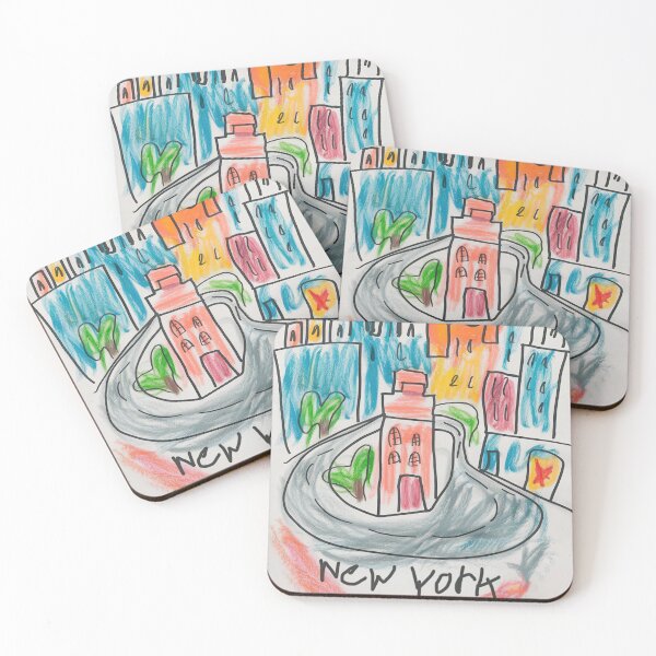 Item preview, new york city toddler drawing  designed and sold by digilabs.