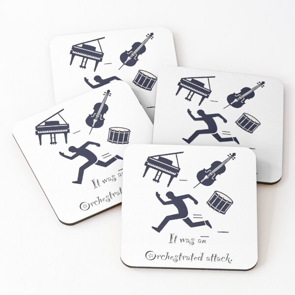 Item preview, It was an Orchestrated Attack (white background) designed and sold by XYZish.
