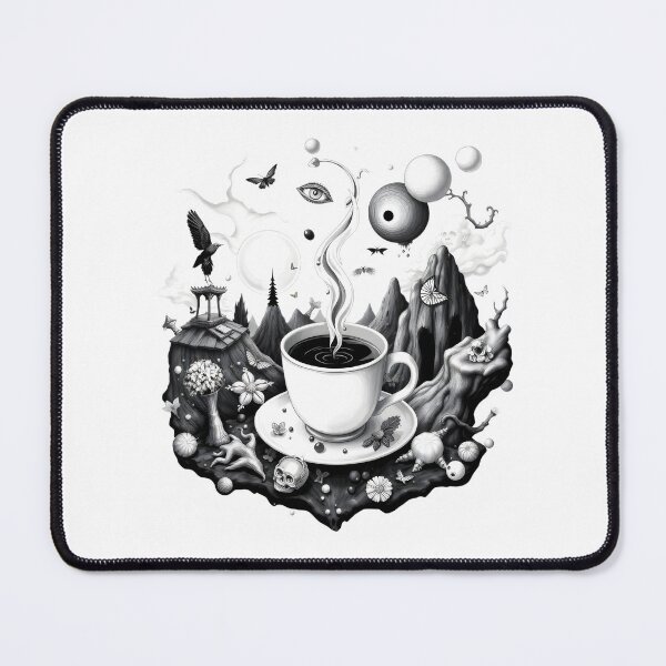 Item preview, Dark Roast, Dark Vibes – Gothic Coffee Art designed and sold by RvinJo8.