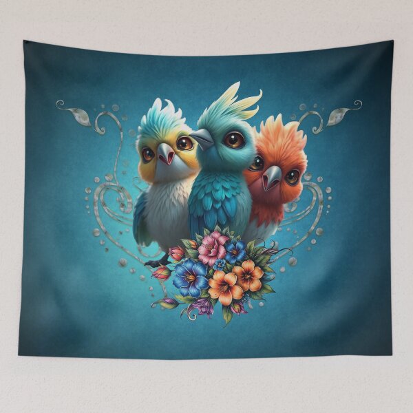 Item preview, The happy bird gang and their blooming secrets designed and sold by nicky2342.